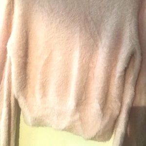 Sunday Best beautiful blush pink comfortable sweater size M